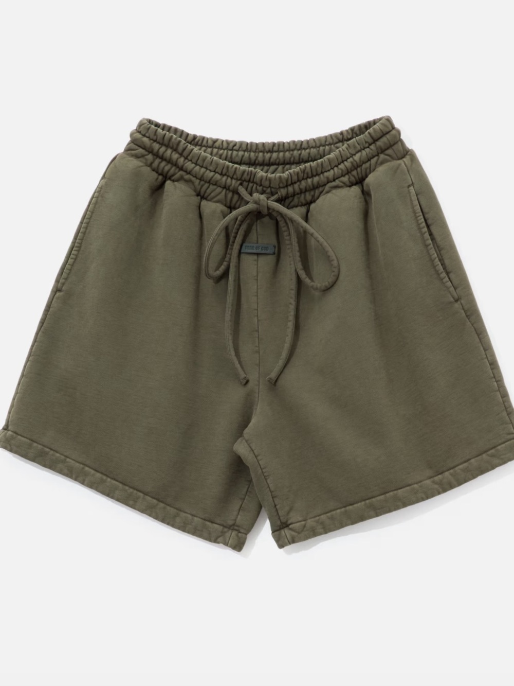 Fear of God Olive Sunfaded Sweatshorts
